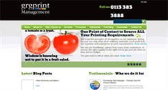 Desktop Screenshot of grgprint.com